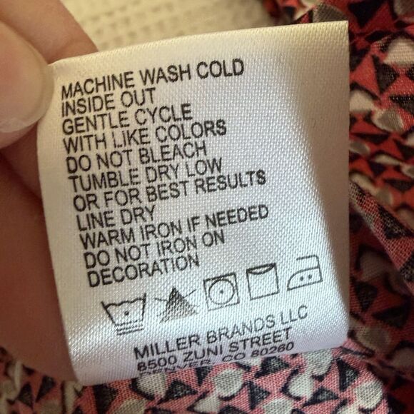 Cinch Shirt Women’s Medium Pink Button Down Snaps Western Rodeo Cowgirl Horse - Picture 10 of 13